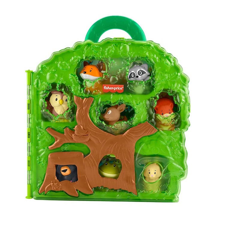 Fisher-Price Little People Forest Friends Carry Case with 8 Figures