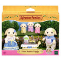 Sylvanian Families Flora Rabbit Family – 5-Piece Collectible Figure Set