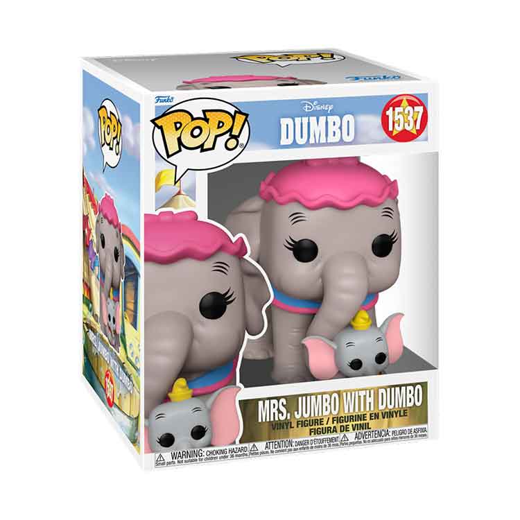 Funko Pop! Super: Disney Dumbo – Mrs. Jumbo 13cm Vinyl Figure