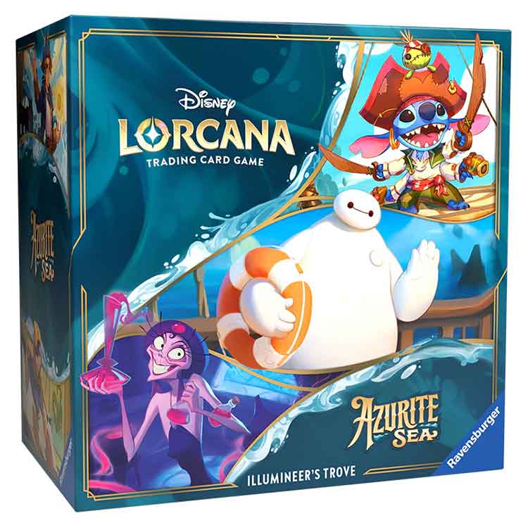 Disney Lorcana: Azurite Sea Illumineer's Trove - 8 Booster Packs