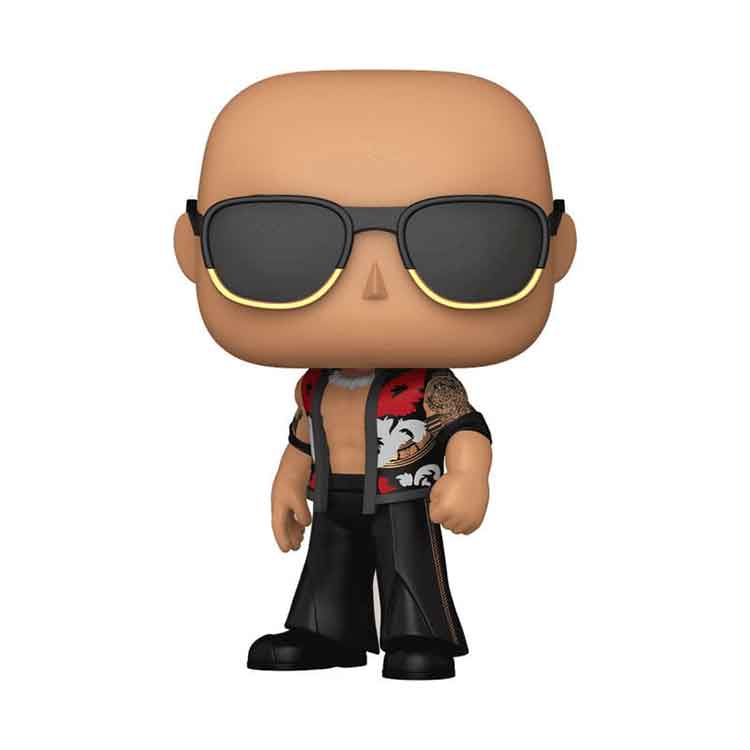Funko Pop! WWE: The Rock Final Boss WrestleMania 40 Vinyl Figure
