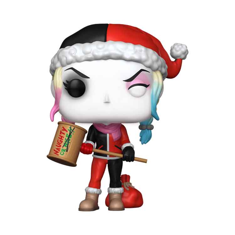 Funko POP Heroes: Holiday 2024 Harley Quinn Vinyl Figure - 9cm