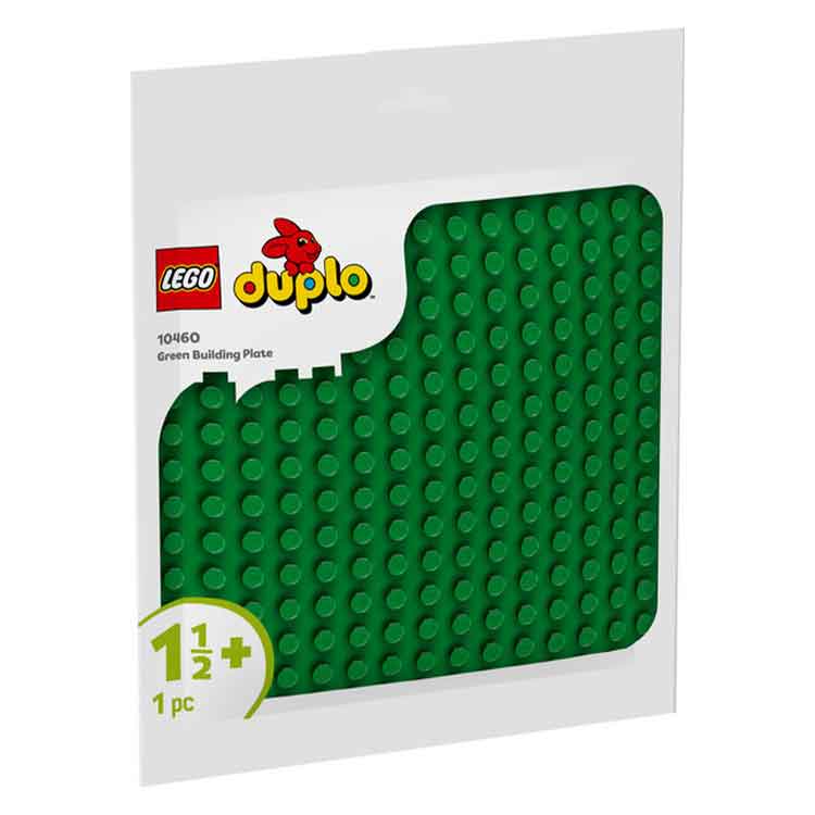 LEGO DUPLO Green Building Plate 10460 – 24x24 Stud Baseplate for Kids