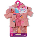 BABY born Coat Set with Dress and Leggings – 43cm Doll Clothes Outfit