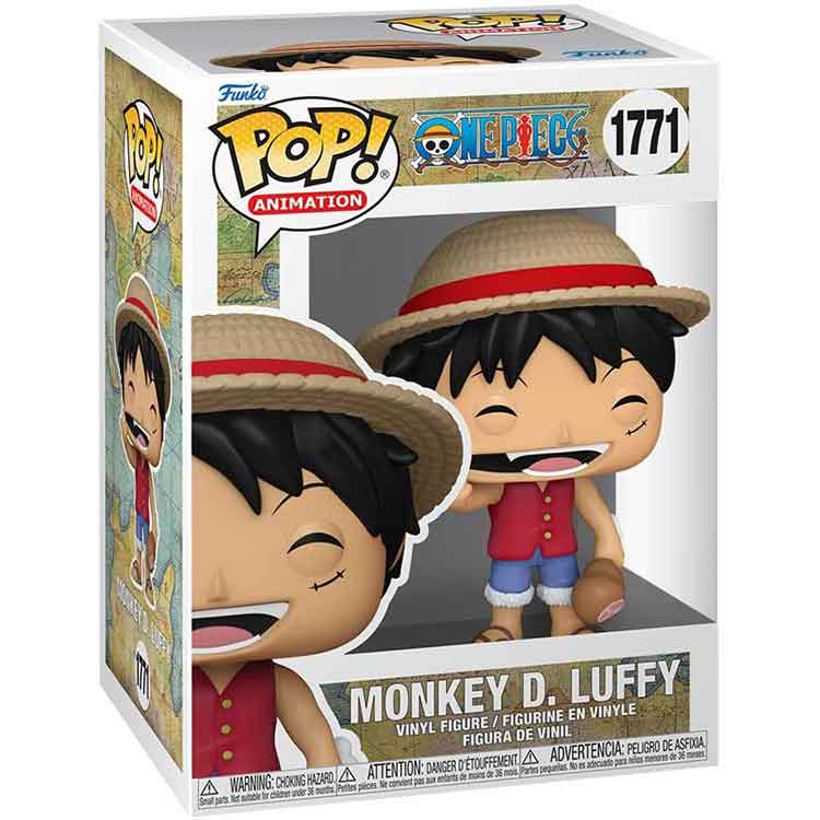 Funko Pop One Piece: Luffy Vinyl Figure – 9cm Collectible Toy