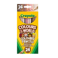 Crayola Colours of the World Coloured Pencils – 24 Skin Tone Shades