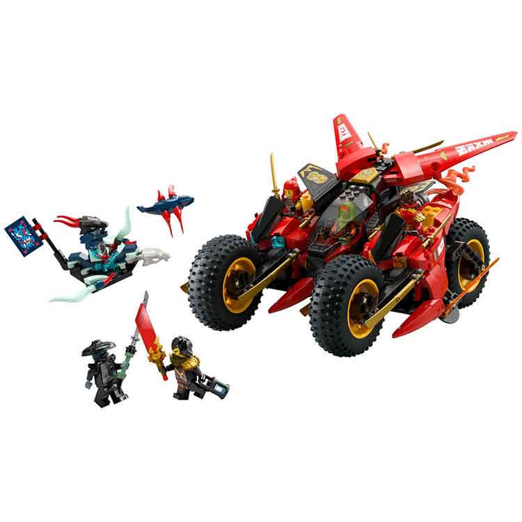 LEGO NINJAGO 71844 Ninja Combat Vehicle 3-in-1 Building Set