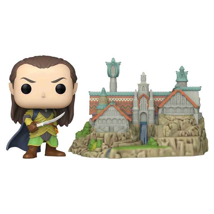 Funko Pop! Town: Lord of the Rings – Lord Elrond with Rivendell