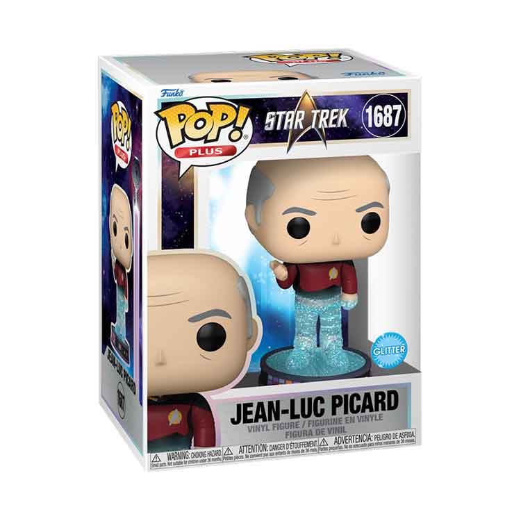 Funko POP Plus: Star Trek Transporter - Picard 9cm Vinyl Figure