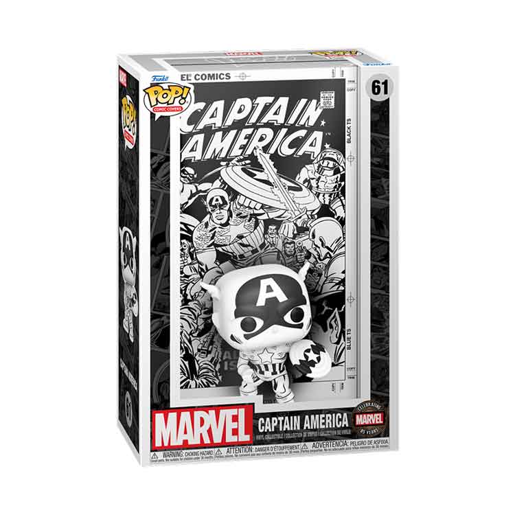 Funko POP Comic Cover: Marvel 85th – Captain America Vinyl Figure