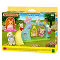 Sylvanian Families Nursery Swing Playset with Milk Rabbit Baby Figure