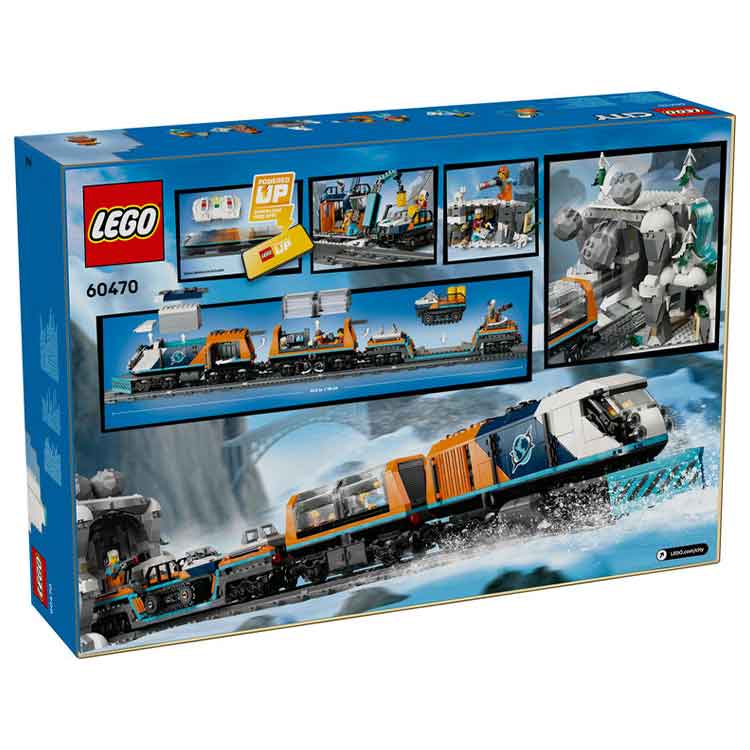 LEGO City Arctic Polar Express Remote Control Toy Train Set 60470