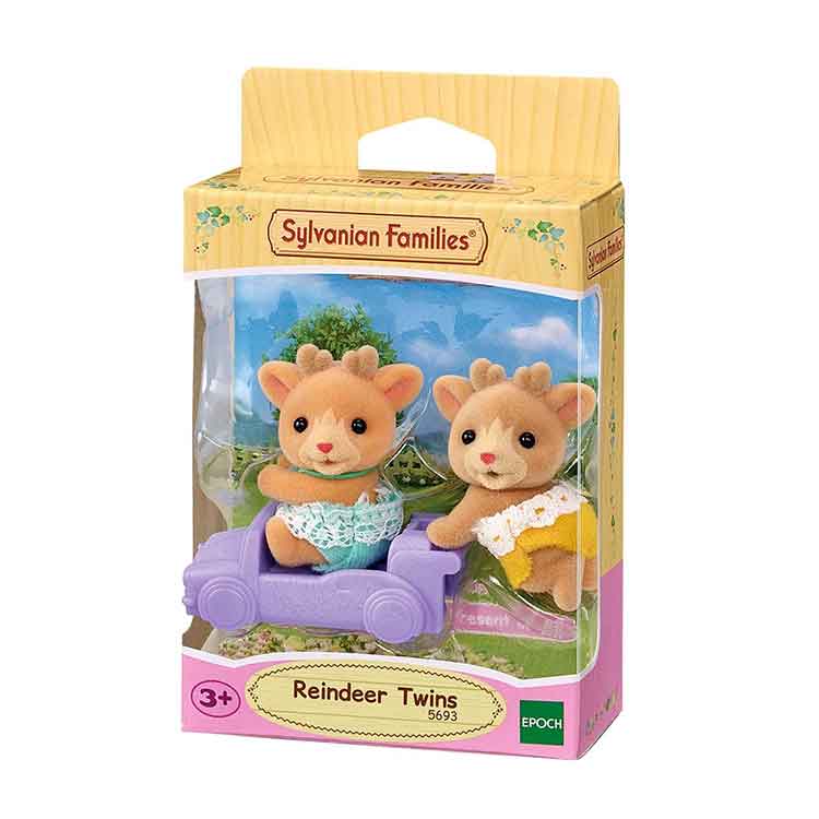 Sylvanian Families Reindeer Twins – Ollie & Ginger Collectible Figures
