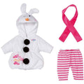 BABY born Snowman Costume – Padded Doll Jumpsuit for 43cm Dolls