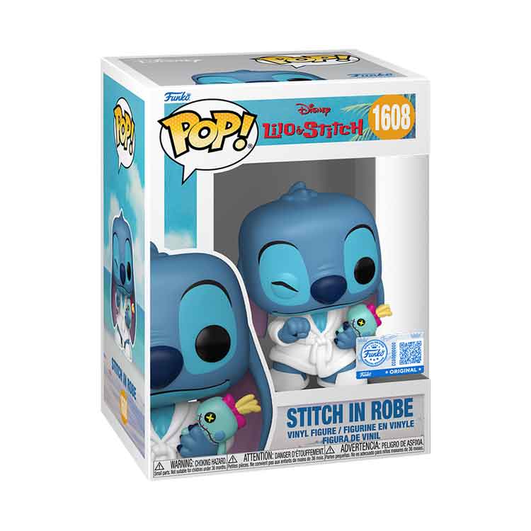 Funko Pop! Disney: Lilo & Stitch – Stitch in Robe Vinyl Figure