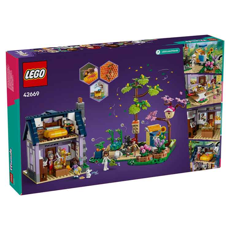LEGO Friends Beekeepers' House and Flower Garden Building Kit 42669