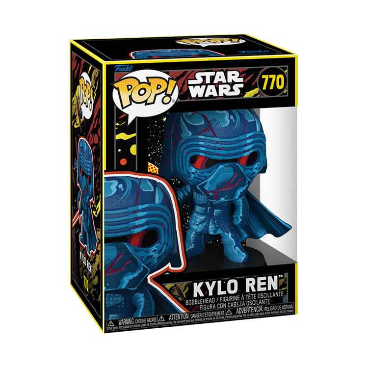 Funko POP Star Wars: Kylo Ren (Retro) Vinyl Figure – Episode 7