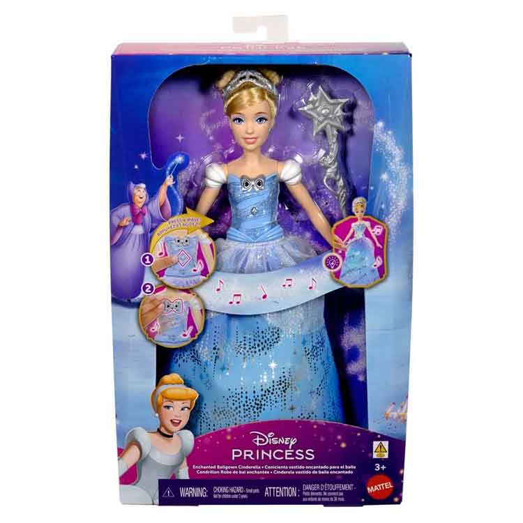Disney Princess Cinderella Enchanted Ballgown Light-Up Fashion Doll