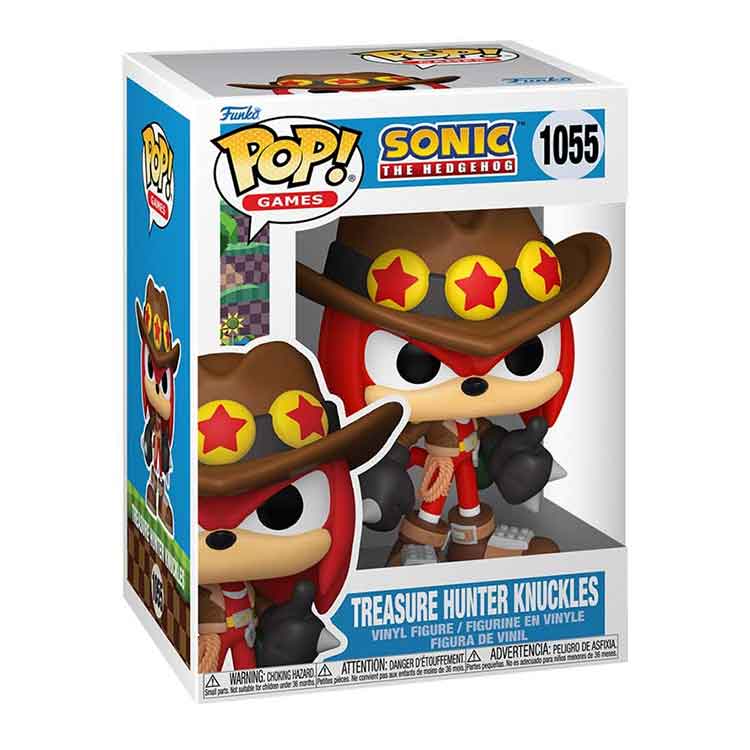 Funko Pop Games: Sonic the Hedgehog – Treasure Hunter Knuckles Figure