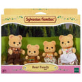 Sylvanian Families Bear Family - 4 Piece Collectible Figure Set