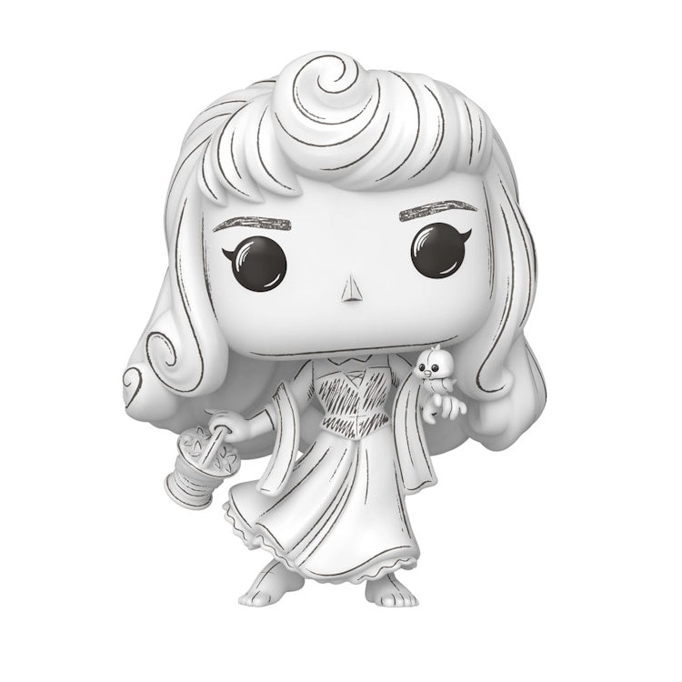 Funko Pop! Disney: Aurora Sketched Edition Vinyl Figure - 9cm