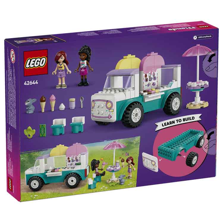 LEGO Friends Heartlake City Ice Cream Truck 42644 Building Toy Set