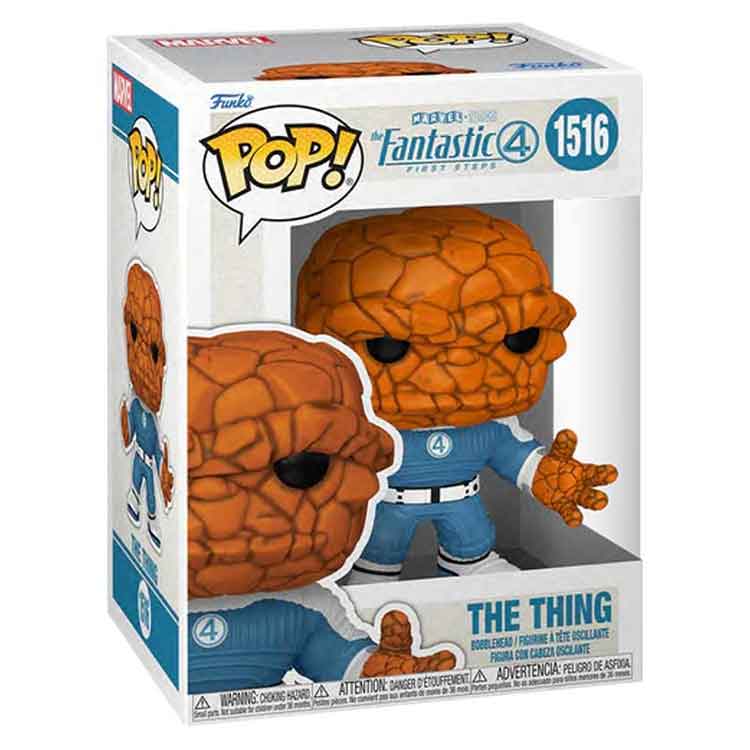 Funko Pop Marvel: Fantastic Four – The Thing Vinyl Figure (9cm)