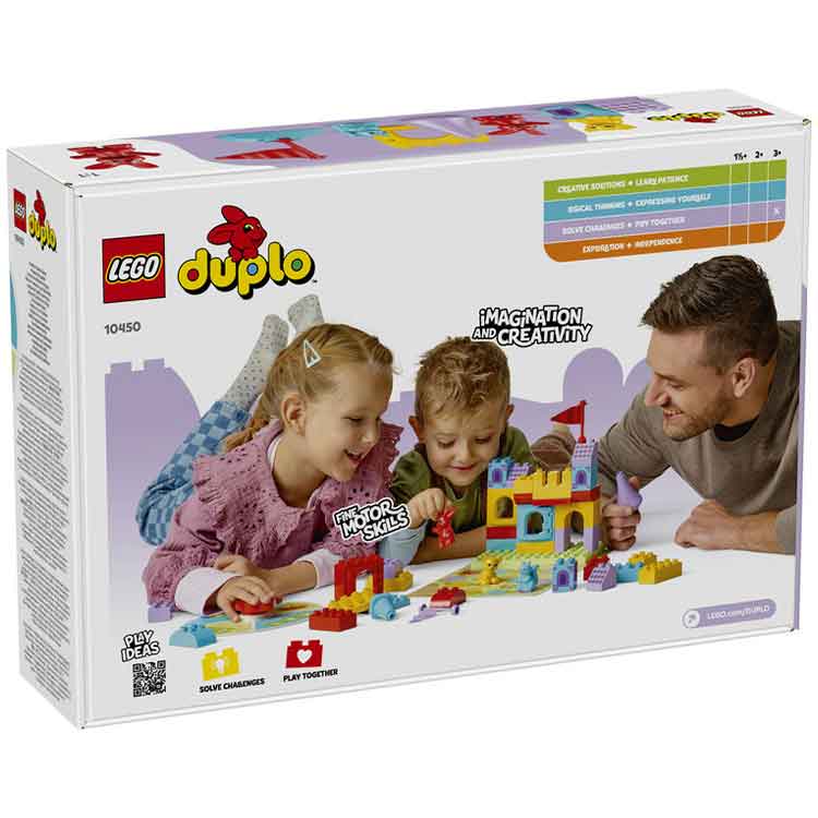 LEGO DUPLO 10450 Hopsy's Castle Game – 2-in-1 Preschool Learning Toy