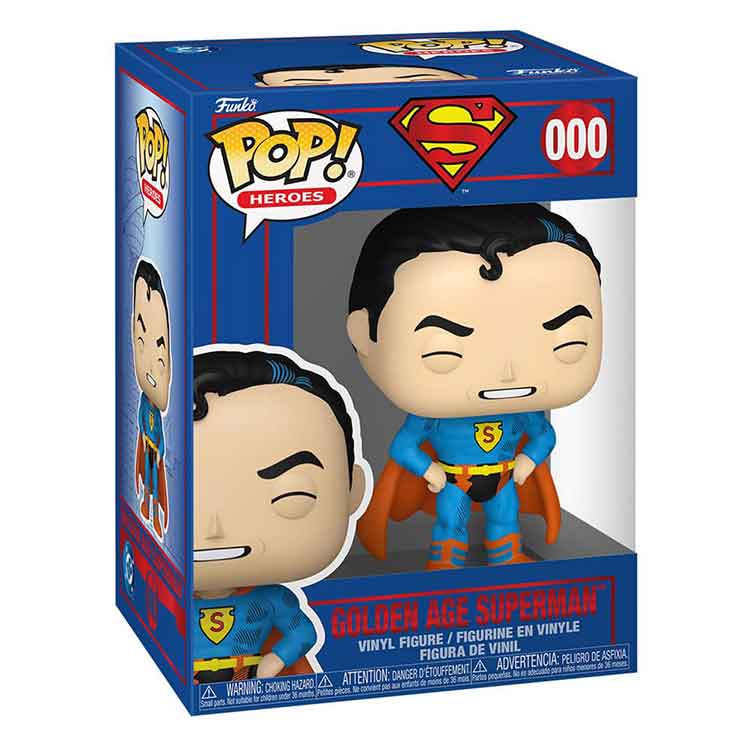 Funko POP! Heroes: DC Comics Golden Age Superman Vinyl Figure