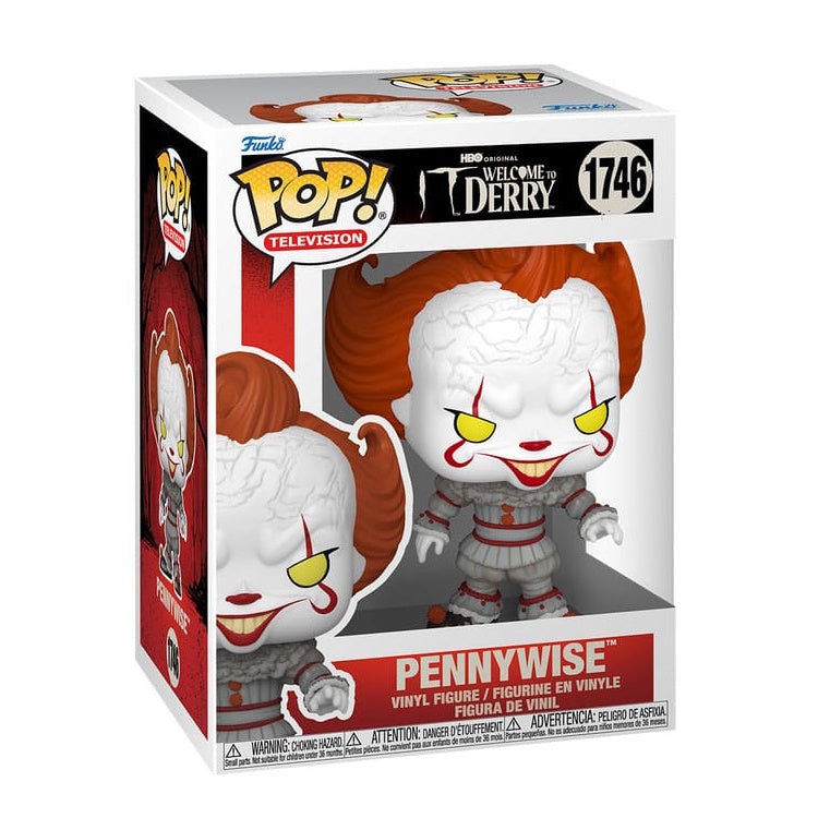 Funko Pop! It: Welcome to Derry – Pennywise Vinyl Figure (9cm)