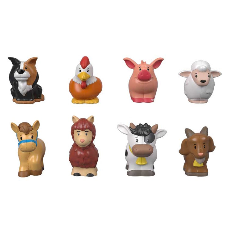 Fisher-Price Little People Farm Animal Friends - 8 Toddler Figures