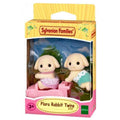 Sylvanian Families Flora Rabbit Twins - Collectible Baby Figures Set