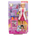 Barbie Scientist Career Doll Playset with Lab Coat and 10+ Accessories