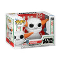 Funko POP Star Wars: Mando Holiday – Grogu Snowman Vinyl Figure
