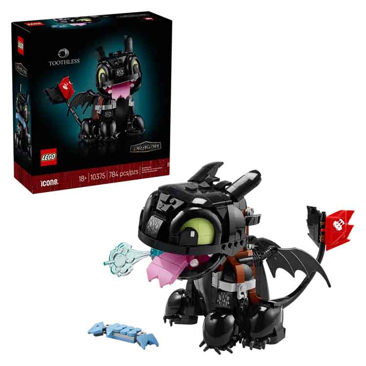 LEGO Icons How to Train Your Dragon: Toothless 10375 Building Kit