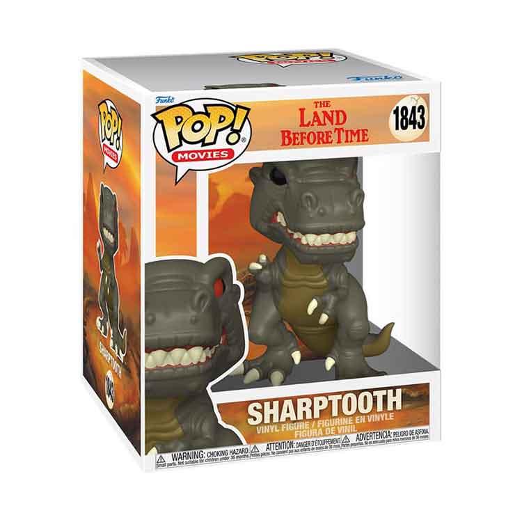 Funko Pop! The Land Before Time Sharptooth Super Sized Vinyl Figure