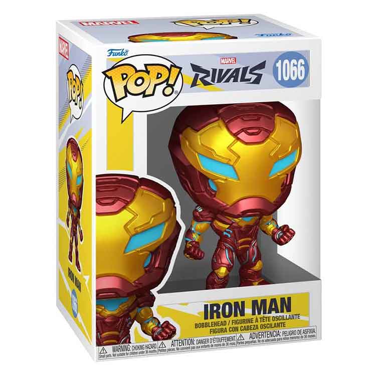 Funko Pop Games: Marvel Rivals – Iron Man Vinyl Collectible Figure