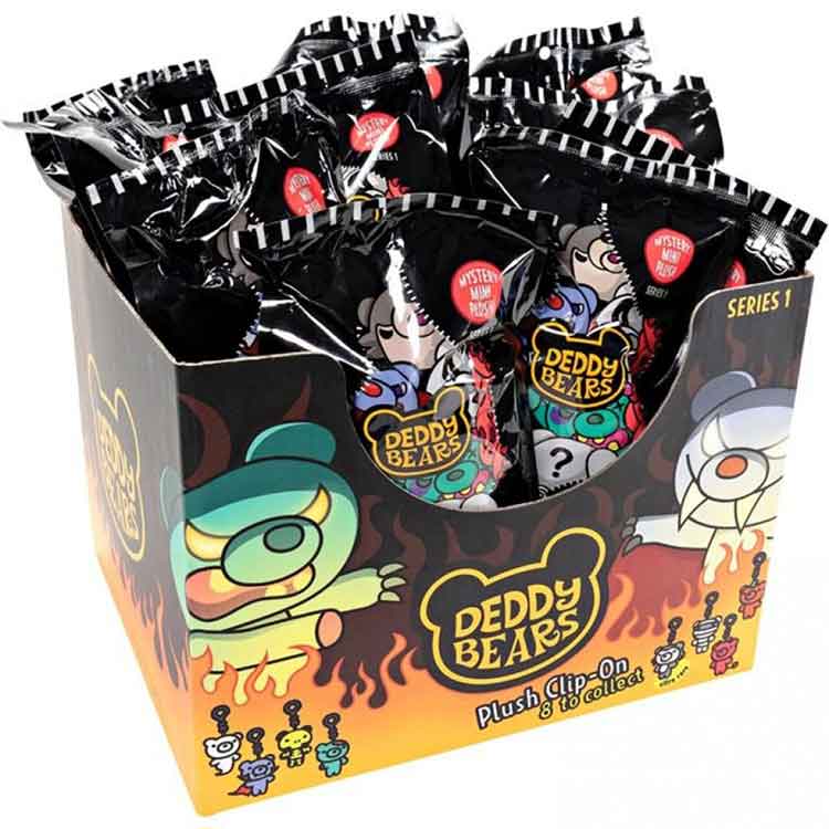 Deddy Bears Series 1 Mystery Bag Clip - 10cm Horror Plush Toy