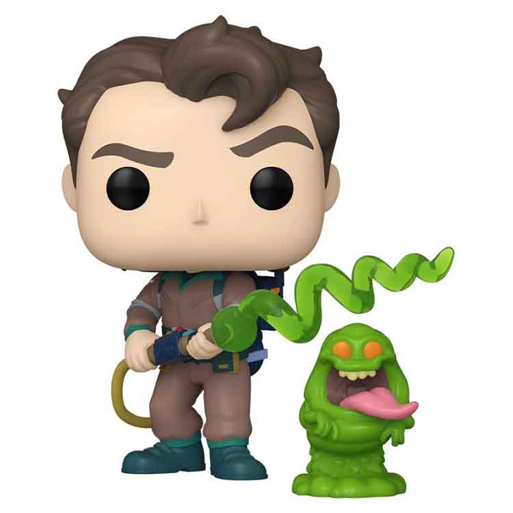 Funko Pop! & Buddy: The Real Ghostbusters – Venkman with Slimer Figure