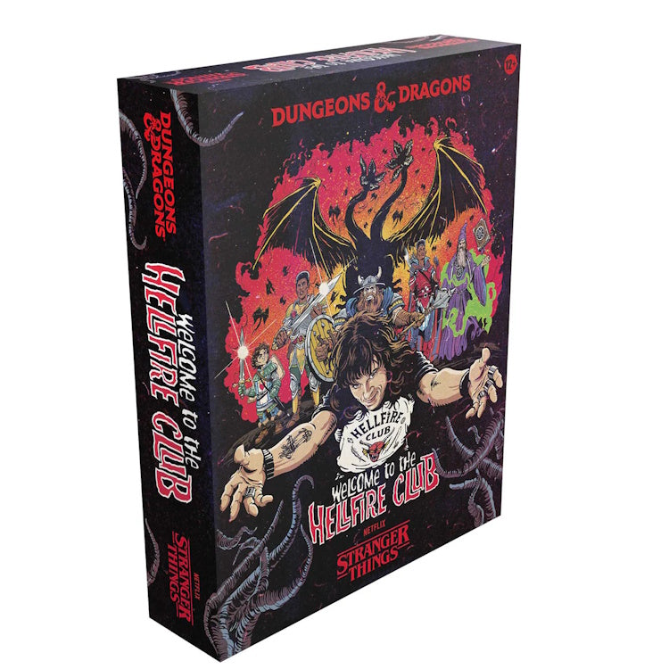 Dungeons & Dragons: Stranger Things Hellfire Club Board Game – 3-5 Players