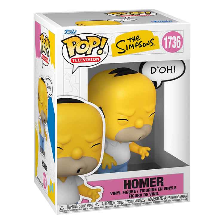 Funko Pop! The Simpsons Homer Vinyl Figure – 9cm Collectible Toy