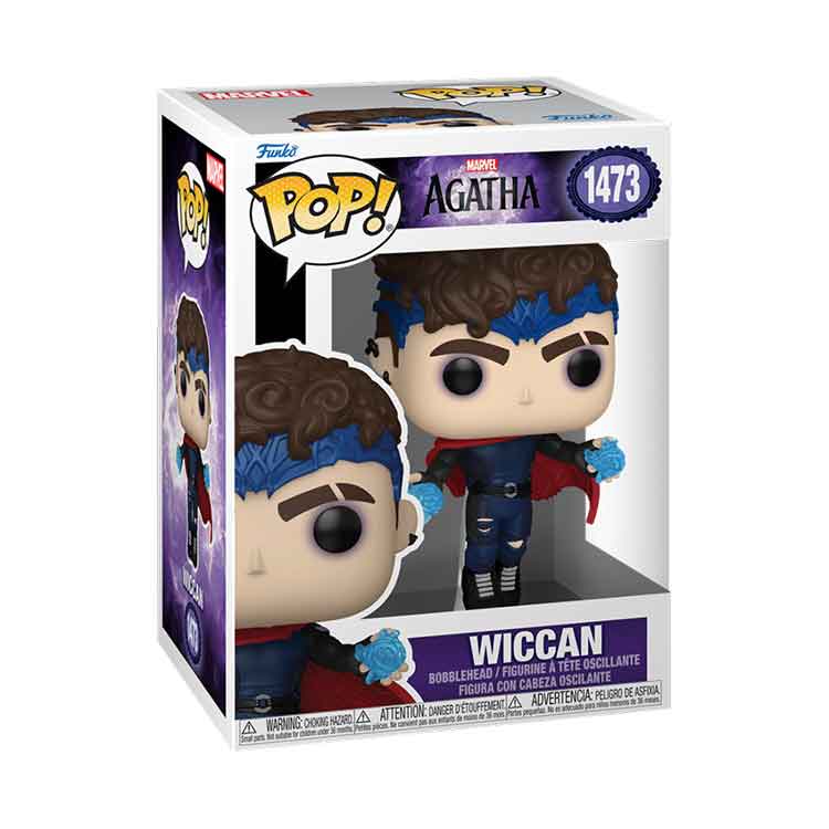 Funko POP Marvel: Agatha All Along – Wiccan Vinyl Figure (9cm)