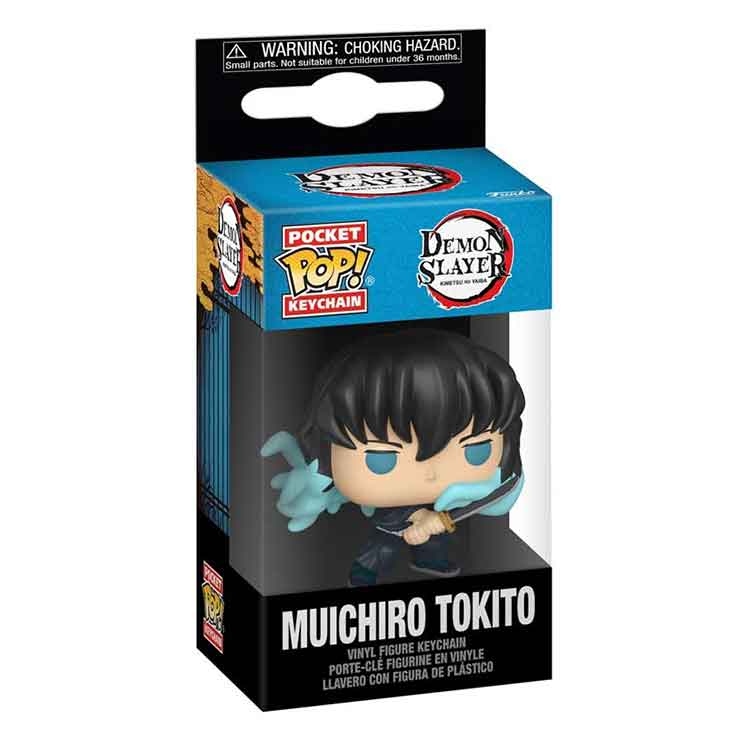 Funko Pop Keychain: Demon Slayer – Muichiro Tokito (Attack) Vinyl Figure