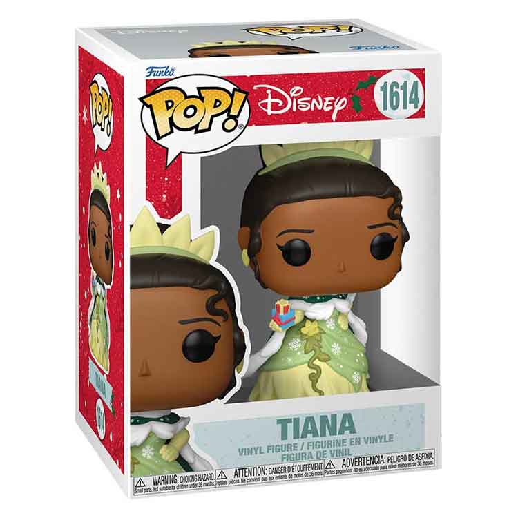 Funko Pop! Disney: Princess Holiday Tiana Vinyl Figure – 9cm Collectible