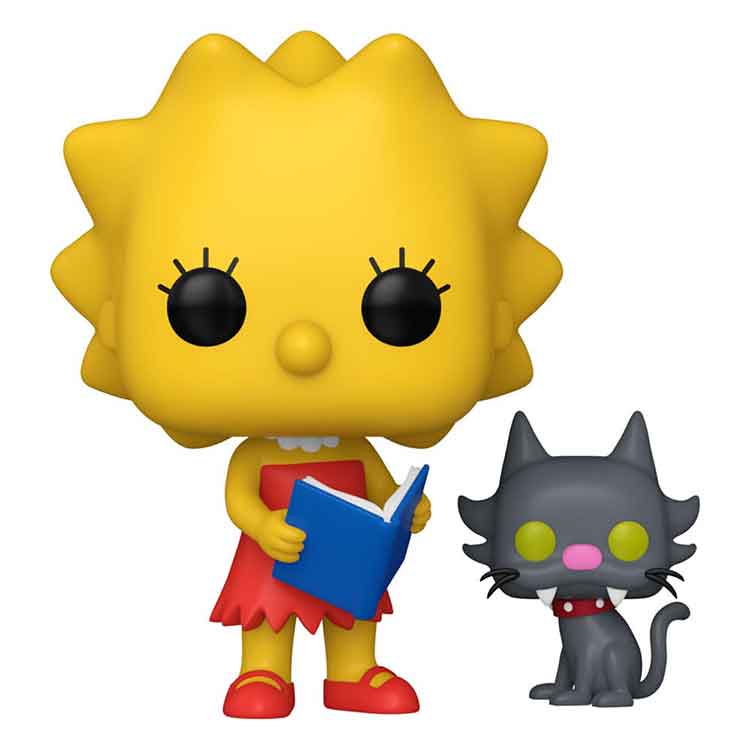 Funko Pop! & Buddy: The Simpsons - Lisa & Snowball Vinyl Figure