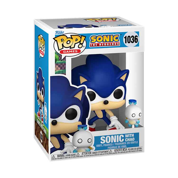Funko POP! & Buddy: Sonic the Hedgehog with Hero Chao Vinyl Figure