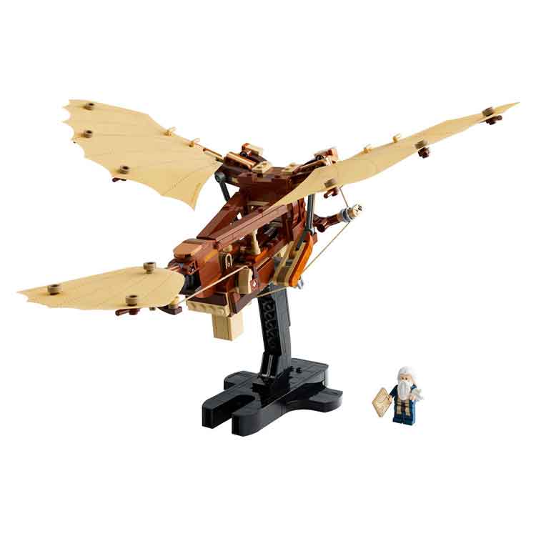LEGO Icons 10363 Leonardo da Vinci's Flying Machine Ornithopter Model