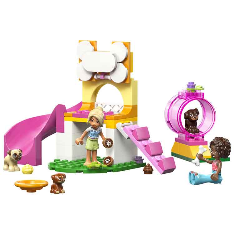 LEGO Friends Puppy Playground 42665 Building Kit with 3 Dog Figures