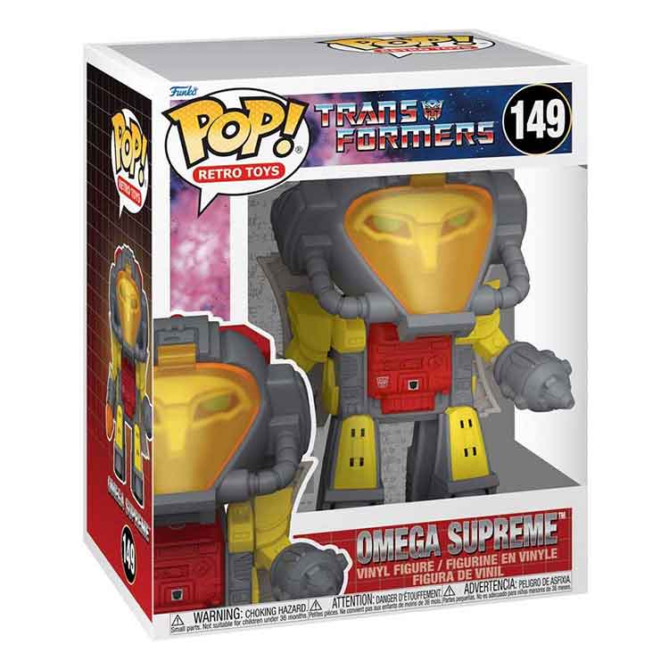Funko Pop Super: Transformers 40th Anniversary – Omega Supreme Vinyl Figure