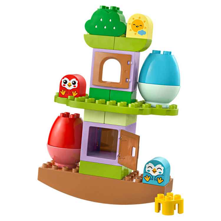 LEGO DUPLO 10440 Balancing & Stacking Tree House Toy for Toddlers